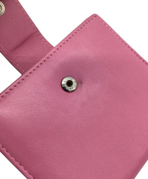 Christian Dior（クリスチャン ディオール）Christian Dior (クリスチャン ディオール) 2つ折り財布 ピンクの古着・服飾アイテム