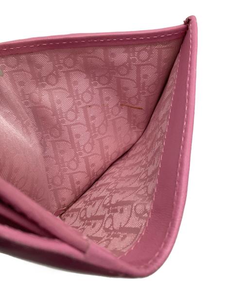 Christian Dior（クリスチャン ディオール）Christian Dior (クリスチャン ディオール) 2つ折り財布 ピンクの古着・服飾アイテム