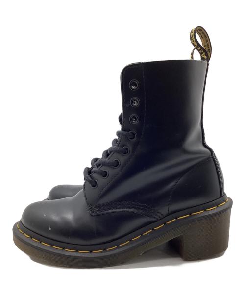 Dr.Martens（ドクターマーチン）Dr.Martens (ドクターマーチン) レザーブーツ ブラック サイズ:EU36の古着・服飾アイテム