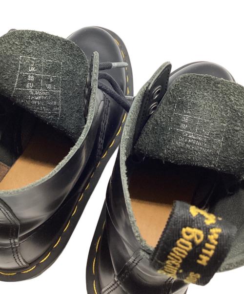 Dr.Martens（ドクターマーチン）Dr.Martens (ドクターマーチン) レザーブーツ ブラック サイズ:EU36の古着・服飾アイテム