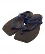 AURALEE×foot the coacherオーラリー×フットザコーチャー）の古着「ビーチサンダル」｜ブラウン