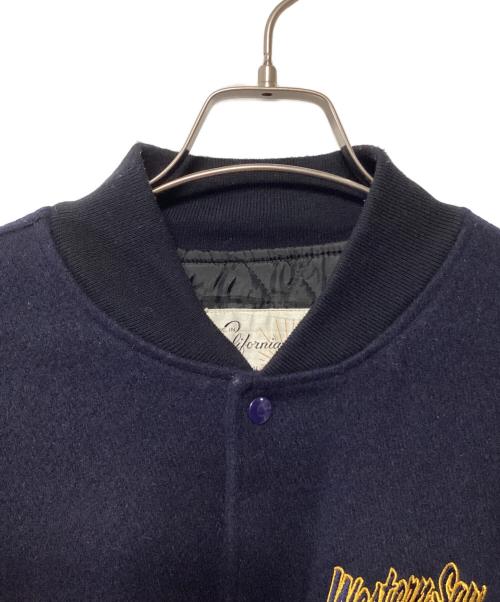 California（カリフォルニア）California (カリフォルニア) スタジャン ネイビー×ブラック サイズ:XLARGEの古着・服飾アイテム