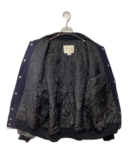 California（カリフォルニア）California (カリフォルニア) スタジャン ネイビー×ブラック サイズ:XLARGEの古着・服飾アイテム