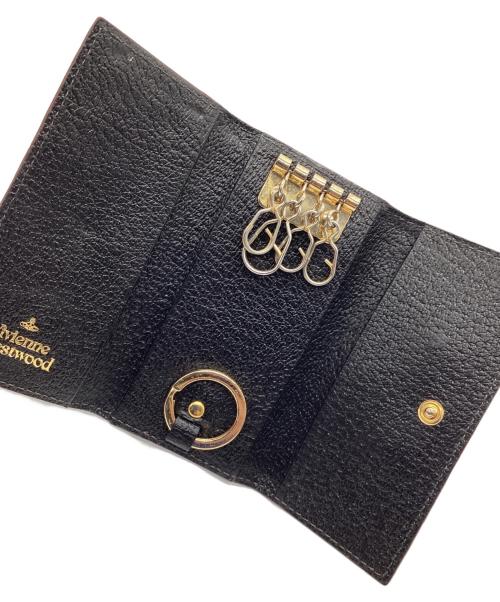 Vivienne Westwood（ヴィヴィアンウエストウッド）Vivienne Westwood (ヴィヴィアンウエストウッド) 4連キーケース ブラックの古着・服飾アイテム