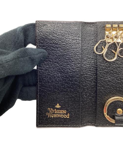 Vivienne Westwood（ヴィヴィアンウエストウッド）Vivienne Westwood (ヴィヴィアンウエストウッド) 4連キーケース ブラックの古着・服飾アイテム