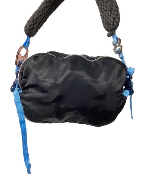 Mikio Sakabe（ミキオサカベ）Mikio Sakabe (ミキオサカベ) ナイロンショルダーバッグ ブラックの古着・服飾アイテム