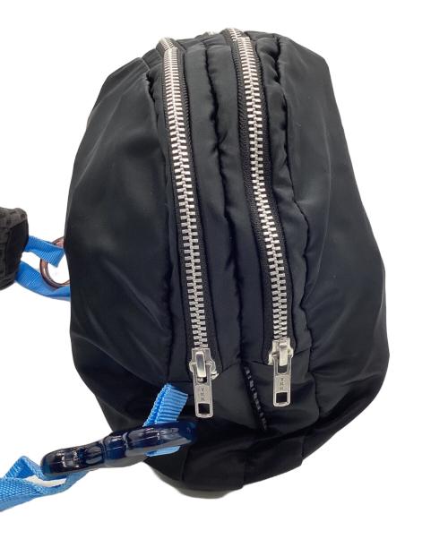 Mikio Sakabe（ミキオサカベ）Mikio Sakabe (ミキオサカベ) ナイロンショルダーバッグ ブラックの古着・服飾アイテム