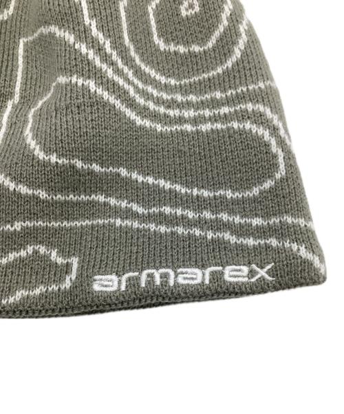 armarex（アルマレックス）armarex (アルマレックス) ニット帽 ベージュの古着・服飾アイテム