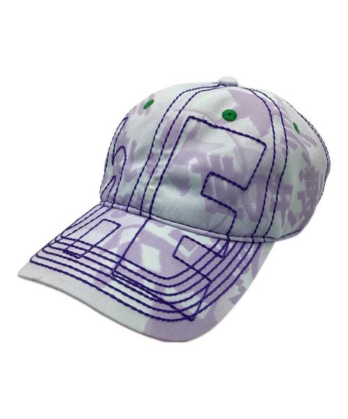 b.Eautiful（ビービューティフル）b.Eautiful (ビービューティフル) キャップ パープルの古着・服飾アイテム