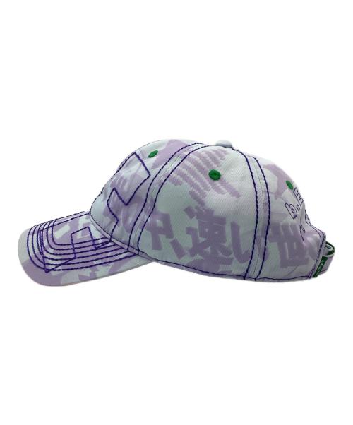 b.Eautiful（ビービューティフル）b.Eautiful (ビービューティフル) キャップ パープルの古着・服飾アイテム