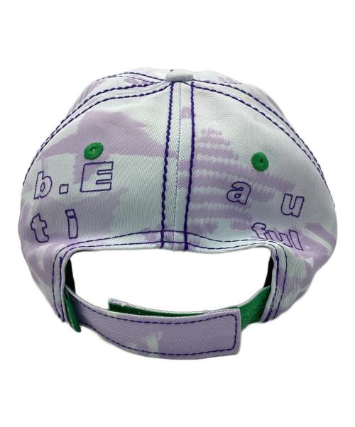 b.Eautiful（ビービューティフル）b.Eautiful (ビービューティフル) キャップ パープルの古着・服飾アイテム