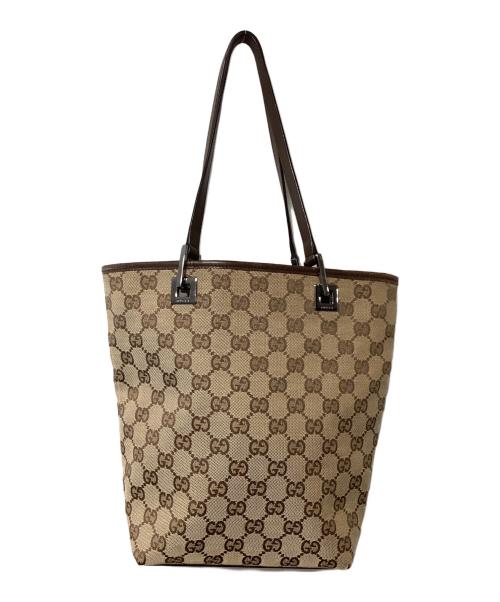 GUCCI（グッチ）GUCCI (グッチ) トートバッグ ベージュの古着・服飾アイテム