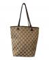 GUCCI (グッチ) トートバッグ ベージュ：20000円