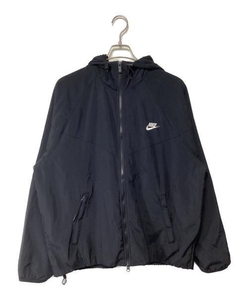 NIKE（ナイキ）NIKE (ナイキ) ナイロンジャケット ブラック サイズ:XLの古着・服飾アイテム