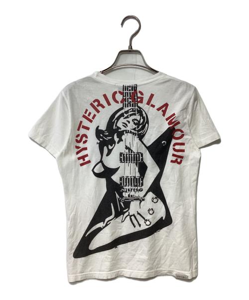 Hysteric Glamour（ヒステリックグラマー）Hysteric Glamour (ヒステリックグラマー) 半袖Tシャツ ホワイト サイズ:FREEの古着・服飾アイテム