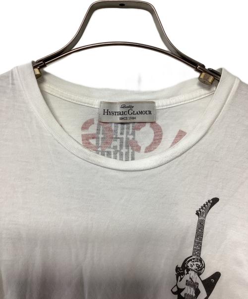 Hysteric Glamour（ヒステリックグラマー）Hysteric Glamour (ヒステリックグラマー) 半袖Tシャツ ホワイト サイズ:FREEの古着・服飾アイテム