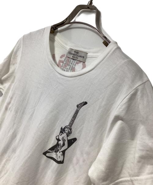 Hysteric Glamour（ヒステリックグラマー）Hysteric Glamour (ヒステリックグラマー) 半袖Tシャツ ホワイト サイズ:FREEの古着・服飾アイテム