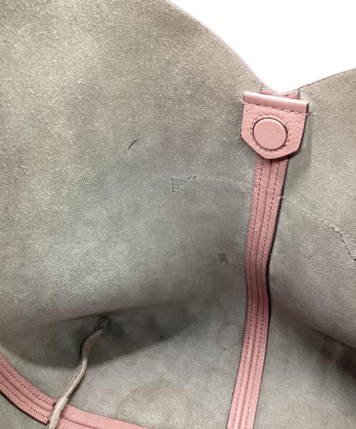 ANYA HINDMARCH（アニヤ・ハインドマーチ）ANYA HINDMARCH (アニヤ・ハインドマーチ) ビルドアバッグ ピンクの古着・服飾アイテム