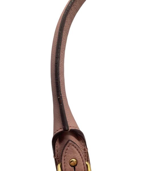 ANYA HINDMARCH（アニヤ・ハインドマーチ）ANYA HINDMARCH (アニヤ・ハインドマーチ) ビルドアバッグ ピンクの古着・服飾アイテム