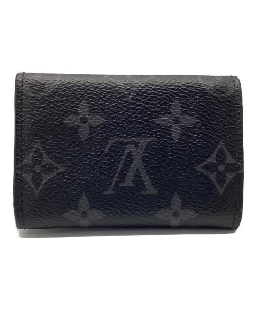 LOUIS VUITTON（ルイ ヴィトン）LOUIS VUITTON (ルイ ヴィトン) モノグラムエクリプス ディスカバリーコンパクトウォレット ブラックの古着・服飾アイテム