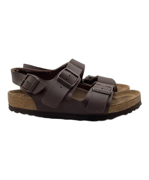 BIRKENSTOCK（ビルケンシュトック）BIRKENSTOCK (ビルケンシュトック) サンダル ブラウン サイズ:225の古着・服飾アイテム