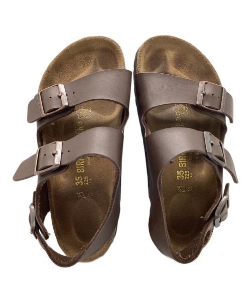 BIRKENSTOCK（ビルケンシュトック）BIRKENSTOCK (ビルケンシュトック) サンダル ブラウン サイズ:225の古着・服飾アイテム