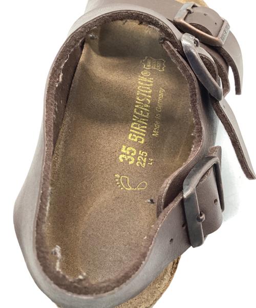 BIRKENSTOCK（ビルケンシュトック）BIRKENSTOCK (ビルケンシュトック) サンダル ブラウン サイズ:225の古着・服飾アイテム