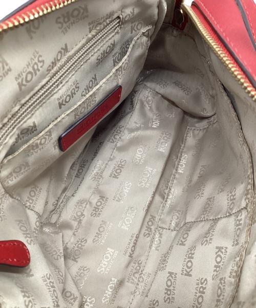 MICHAEL KORS（マイケル・コース）MICHAEL KORS (マイケル・コース) 2WAYバッグ レッドの古着・服飾アイテム