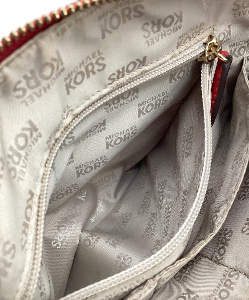 MICHAEL KORS（マイケル・コース）MICHAEL KORS (マイケル・コース) 2WAYバッグ レッドの古着・服飾アイテム