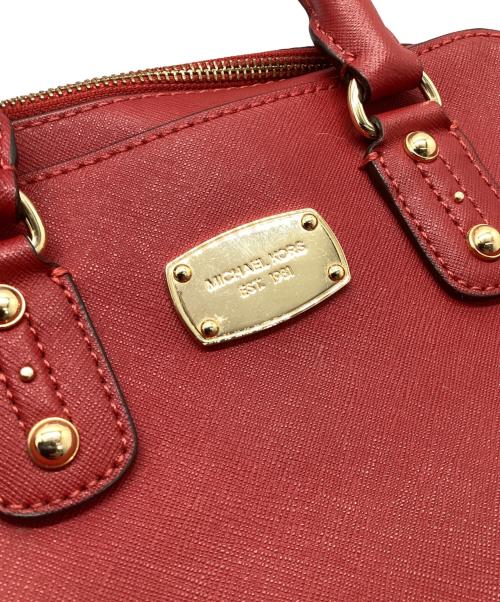 MICHAEL KORS（マイケル・コース）MICHAEL KORS (マイケル・コース) 2WAYバッグ レッドの古着・服飾アイテム