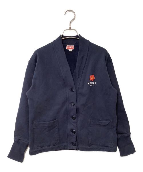 KENZO（ケンゾー）KENZO (ケンゾー) 厚手カーディガン ネイビー サイズ:XSの古着・服飾アイテム
