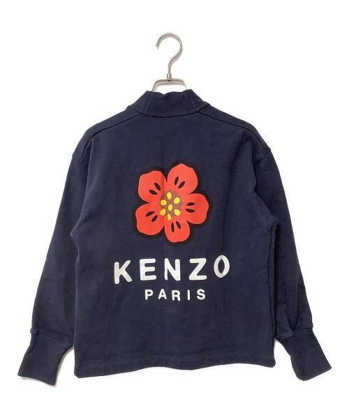 KENZO（ケンゾー）KENZO (ケンゾー) 厚手カーディガン ネイビー サイズ:XSの古着・服飾アイテム