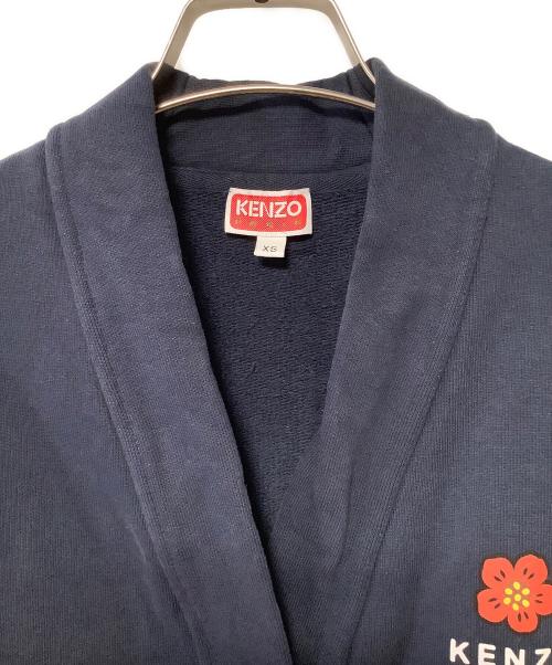 KENZO（ケンゾー）KENZO (ケンゾー) 厚手カーディガン ネイビー サイズ:XSの古着・服飾アイテム