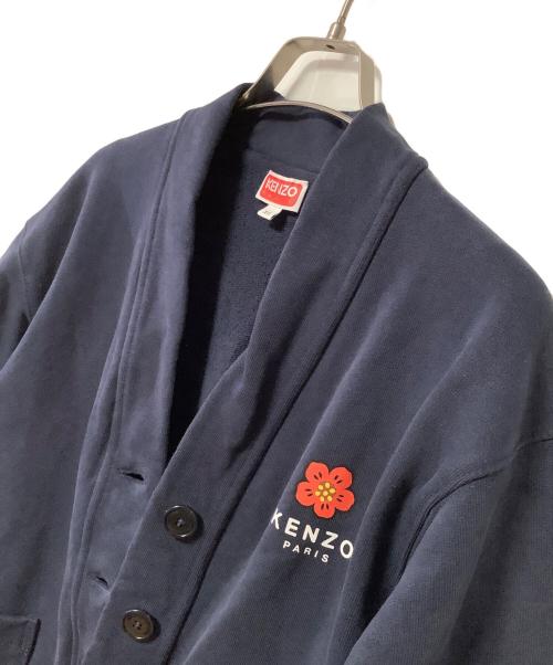KENZO（ケンゾー）KENZO (ケンゾー) 厚手カーディガン ネイビー サイズ:XSの古着・服飾アイテム