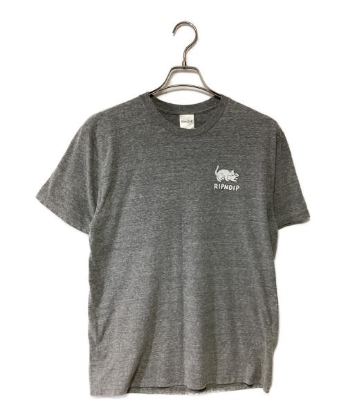RIPNDIP（リップンディップ）RIPNDIP (リップンディップ) 半袖カットソー グレー サイズ:MEDIUMの古着・服飾アイテム