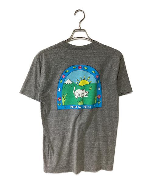 RIPNDIP（リップンディップ）RIPNDIP (リップンディップ) 半袖カットソー グレー サイズ:MEDIUMの古着・服飾アイテム