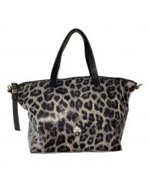 Kate Spade（ケイトスペード）の古着「トートバッグ」｜ブラック×グレー