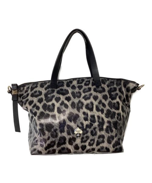 Kate Spade（ケイトスペード）Kate Spade (ケイトスペード) トートバッグ ブラック×グレーの古着・服飾アイテム
