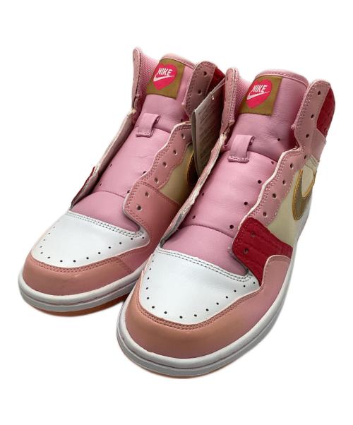 NIKE（ナイキ）NIKE (ナイキ) ハイカットスニーカー ピンク サイズ:27.5の古着・服飾アイテム