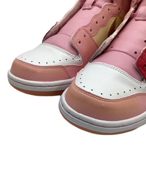 NIKE（ナイキ）NIKE (ナイキ) ハイカットスニーカー ピンク サイズ:27.5の古着・服飾アイテム