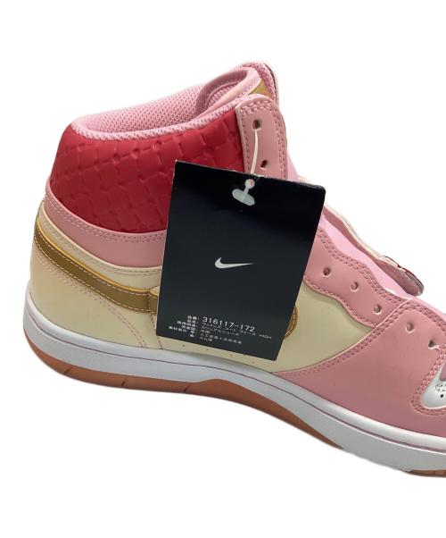 NIKE（ナイキ）NIKE (ナイキ) ハイカットスニーカー ピンク サイズ:27.5の古着・服飾アイテム