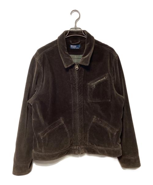 POLO RALPH LAUREN（ポロ・ラルフローレン）POLO RALPH LAUREN (ポロ・ラルフローレン) コーデュロイジャケット ブラウン サイズ:LLの古着・服飾アイテム