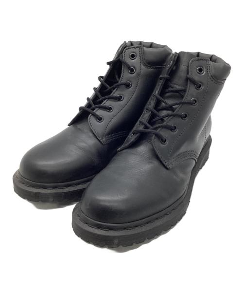 Dr.Martens（ドクターマーチン）Dr.Martens (ドクターマーチン) stussy (ステューシー) 6ホールブーツ ブラック サイズ:UK8の古着・服飾アイテム