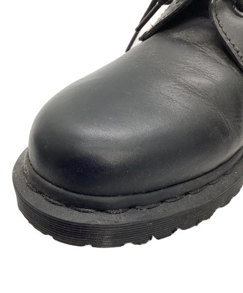 Dr.Martens（ドクターマーチン）Dr.Martens (ドクターマーチン) stussy (ステューシー) 6ホールブーツ ブラック サイズ:UK8の古着・服飾アイテム