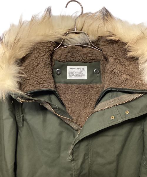 AMERICAN RAG CIE（アメリカンラグシー）AMERICAN RAG CIE (アメリカンラグシー) モッズコート カーキ サイズ:2の古着・服飾アイテム