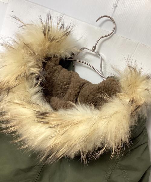 AMERICAN RAG CIE（アメリカンラグシー）AMERICAN RAG CIE (アメリカンラグシー) モッズコート カーキ サイズ:2の古着・服飾アイテム