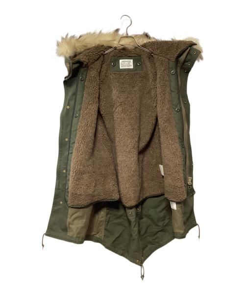 AMERICAN RAG CIE（アメリカンラグシー）AMERICAN RAG CIE (アメリカンラグシー) モッズコート カーキ サイズ:2の古着・服飾アイテム