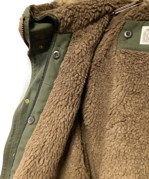 AMERICAN RAG CIE（アメリカンラグシー）AMERICAN RAG CIE (アメリカンラグシー) モッズコート カーキ サイズ:2の古着・服飾アイテム