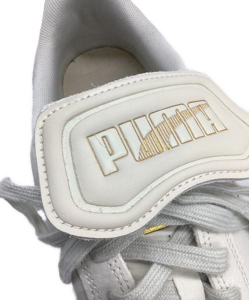 PUMA（プーマ）PUMA (プーマ) ローカットスニーカー ホワイト サイズ:28の古着・服飾アイテム