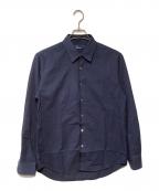 FRED PERRYフレッドペリー）の古着「長袖シャツ」｜ネイビー